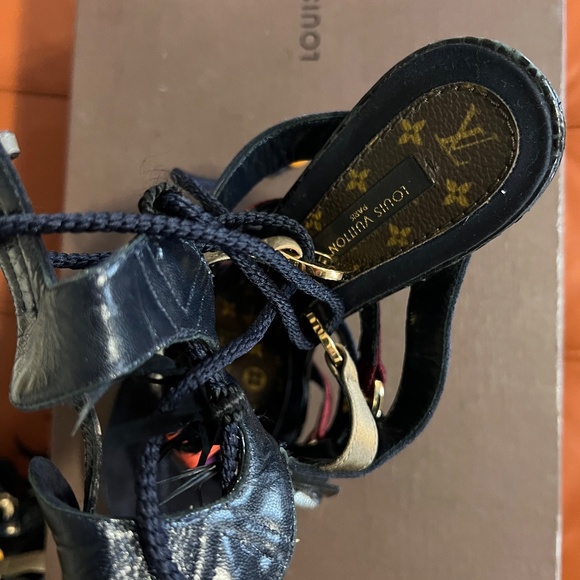 Louis Vuitton shoes, size 37.5, black - Picture 5 of 6